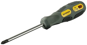 Крестовая отвертка Stayer Regular-Max Grip PZ1 75мм 25822-1-075 G