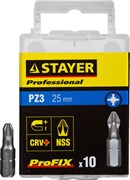 Биты Stayer "Professional-Profix" PZ3 25мм 10шт 26221-3-25-10_z01