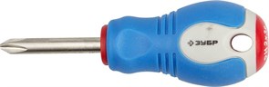 Крестовая отвертка ЗУБР Профи короткая, PH2 38мм 25252-2-038_z01
