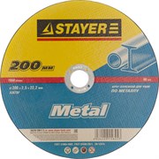 Отрезной круг Stayer "MASTER" абразивный, 200мм 36220-200-2.5_z01