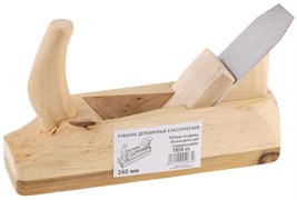 Ручной рубанок Stayer Master деревянный 52х240мм 1854-24_z01
