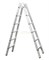 Двухсторонняя алюминиевая стремянка Zarges Z300 2x4 42404 - фото 101060