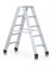 Двухсторонняя алюминиевая стремянка Zarges Z500 2x7 40357 - фото 101330