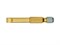 Шлицевая бита Witte TIN 1/4" SL 0,8х5,5х50 мм 27532 - фото 106336