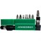 Набор комбинированных бит Jonnesway 1/4" SL/PH/PZ + Г-образный битодержатель, 8 предметов S08H208S - фото 113069