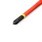 Диэлектрическая крестовая отвертка ШТОК PH1х80 мм 09318 - фото 134376