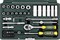 Набор торцевых головок Kraftool Expert Qualitat Super-Lock 1/4", 4-14 мм, 42 предметов 27885-H42_z02 - фото 263087