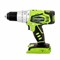 Аккумуляторная ударная дрель-шуруповерт Greenworks в кейсе 3801107UA - фото 268365