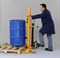 Гидравлическая тележка (рохля) для снятия бочек с поддонов Euro-Lift WA30В 300кг н/п - фото 271534