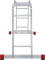 Алюминиевая лестница трансформер Новая Высота NV 1323 4х4 1323404 - фото 288735