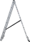 Алюминиевая трехсекционная лестница Новая Высота NV 123Y 3x8 1230308Y - фото 288959