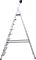 Алюминиевая стремянка Новая Высота NV2118 9 ступеней 2118109 - фото 291595