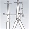 Длинногубцы KNIPEX KN-3015140 - фото 31323