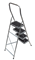 Алюминиевая стремянка Krause Toppy XL, 4 широкие ступени 130761 - фото 315885