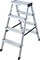 Двусторонняя стремянка Krause Monto Dopplo 2x4 120335 - фото 318619
