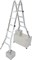 Телескопическая шарнирная лестница Krause Stabilo 4х4 133977 (123589) - фото 320355