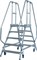 Двухсторонняя передвижная лестница с платформой Krause Stabilo, 5 ступеней 820259 - фото 321098