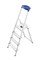 Стремянка L58E StandartLine 4 ступени алюм., с лотком  д.инструментов, Hailo, арт.8158-427, шт - фото 321327
