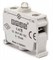 Блок-контакт подсветки EMAS с красным светодиодом 100-230V AC CKK - фото 323731