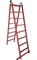 Диэлектрическая двухсекционная лестница-стремянка Диэлектрик 16 ступеней ЛСПТД-2,5 МГ - фото 338886