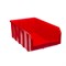 Пластиковый ящик Стелла-техник V-4-красный - фото 345037