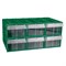 Пластиковый короб Стелла-техник C-2-К6-зеленый-прозрачный - фото 345222