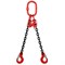 Строп цепной TOR 2СЦ г/п 4,5 т 2,5 м с укорачивающими крюками, шт - фото 356836
