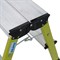Двухсторонняя складная подставка Krause Monto Rolly 2х2 зелёная 130143 - фото 385932