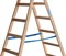 Деревянная стремянка Krause Stabilo 2х6 перекладин 170262 - фото 386121