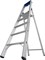 Стремянка Krause STABILO со ступенями R13 1x5 3,20 м 136039 - фото 398504