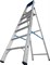 Стремянка Krause STABILO со ступенями R13 1x6 3,40 м 136046 - фото 398510