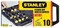 Набор отверток CushionGrip 10шт. в футляре Stanley 2-65-005