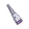 Насадка (бита) торцевая 1/4", Torx, T10, L = 37 мм, с отверстием KING TONY 203710 Tony - фото 678175