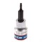 Насадка (бита) торцевая 3/8", Torx, T8, L = 50 мм, с отверстием KING TONY 302708 Tony - фото 678494