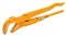 Ключ газовый с изогнутыми губками №3 TOLSEN TT10259 TT10259 - фото 683839