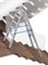 Стремянка Krause Stabilo Professional 2х6, двусторонняя телескопическая 134882 - фото 692252